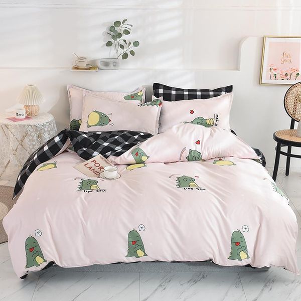 bedding sets all-cotton monster four-piece thickening 100% cotton bed sheet of quilt cover fashion set
bedding sets all-cotton monster four-piece thickening 100% cotton bed sheet of quilt cover fashion set