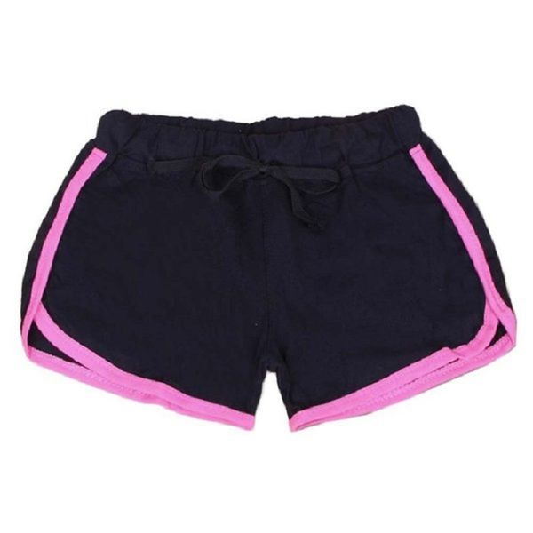 wholesale- esportes fast drying drawstring women running shorts anti emptied cotton contrast elastic waist correndo gym yoga 13, Black
wholesale- esportes fast drying drawstring women running shorts anti emptied cotton contrast elastic waist correndo gym yoga 13, Black