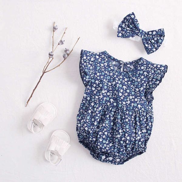 baby clothes girls rompers + hair band kids one-piece clothes back belt cross-border harbin broken flower girl ruffle rompers, Blue
baby clothes girls rompers + hair band kids one-piece clothes back belt cross-border harbin broken flower girl ruffle rompers, Blue