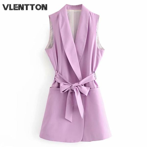 women's vests 2021 spring summer v-neck sashes vest coat solid long office sleeveless blazer jacket outwear female waistcoat, Black;white
women's vests 2021 spring summer v-neck sashes vest coat solid long office sleeveless blazer jacket outwear female waistcoat, Black;white
