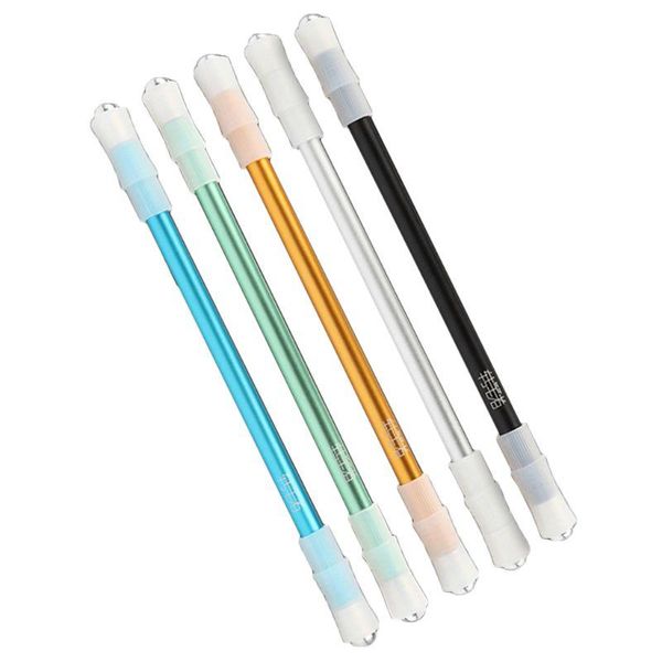 aluminum alloy funny spinning rotating pen game for kids children students toy school supplies, Blue;orange
aluminum alloy funny spinning rotating pen game for kids children students toy school supplies, Blue;orange