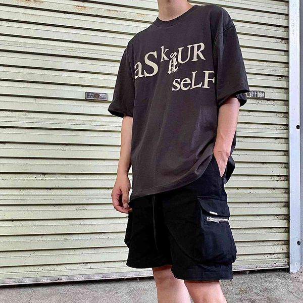 brand verified ask used letter foam printing short sleeve meichaogao street crew neck loose casual couple t-shirt, White;black
brand verified ask used letter foam printing short sleeve meichaogao street crew neck loose casual couple t-shirt, White;black