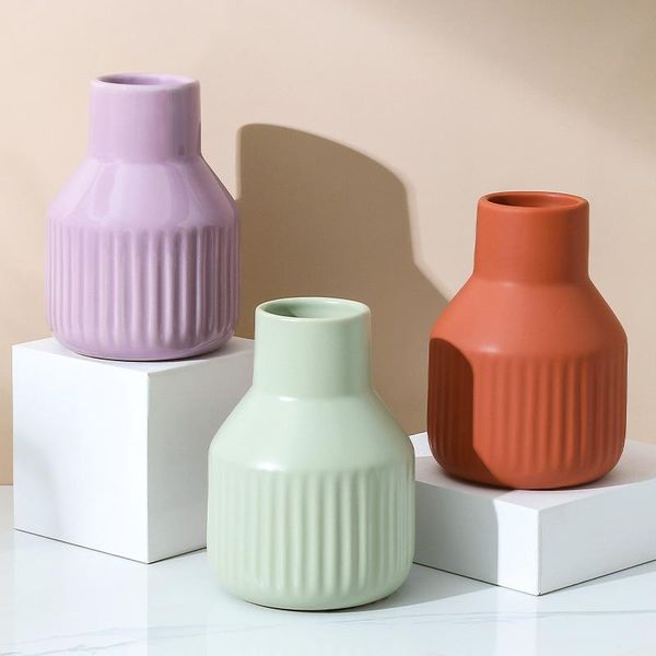 nordic morandi small vases multi colors ceramic modern home bathroom living room accessories decor table vase filler for flowers
nordic morandi small vases multi colors ceramic modern home bathroom living room accessories decor table vase filler for flowers