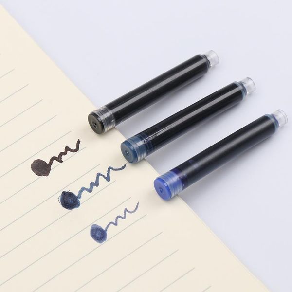 50 pcs blue black refill ink fountain replaceable pen ink bag universal type 2.6/3.4mm caliber bag student office supplies
50 pcs blue black refill ink fountain replaceable pen ink bag universal type 2.6/3.4mm caliber bag student office supplies