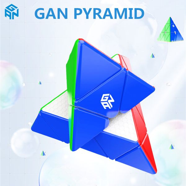 GAN Pyraminx M Enhanced core with GES Set Magic Cube Stickerless Magnetic GAN Cube Triangle Speed gans cube Toys For Children
GAN Pyraminx M Enhanced core with GES Set Magic Cube Stickerless Magnetic GAN Cube Triangle Speed gans cube Toys For Children