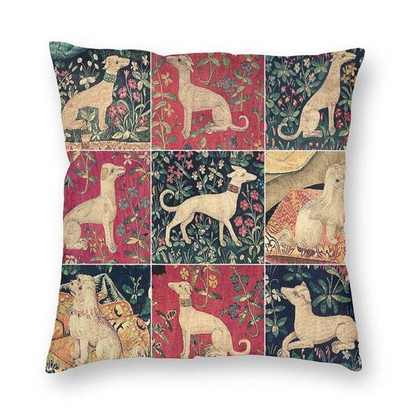 cushion/decorative pillow medieval greyhound square cover decoration whippet sighthound dog cushions throw for car double-sided printing
cushion/decorative pillow medieval greyhound square cover decoration whippet sighthound dog cushions throw for car double-sided printing