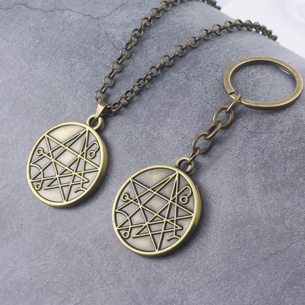 pendant necklaces novel cthulhu mythos necklace bronze god yog soth star women men cosplay jewelry, Silver
pendant necklaces novel cthulhu mythos necklace bronze god yog soth star women men cosplay jewelry, Silver