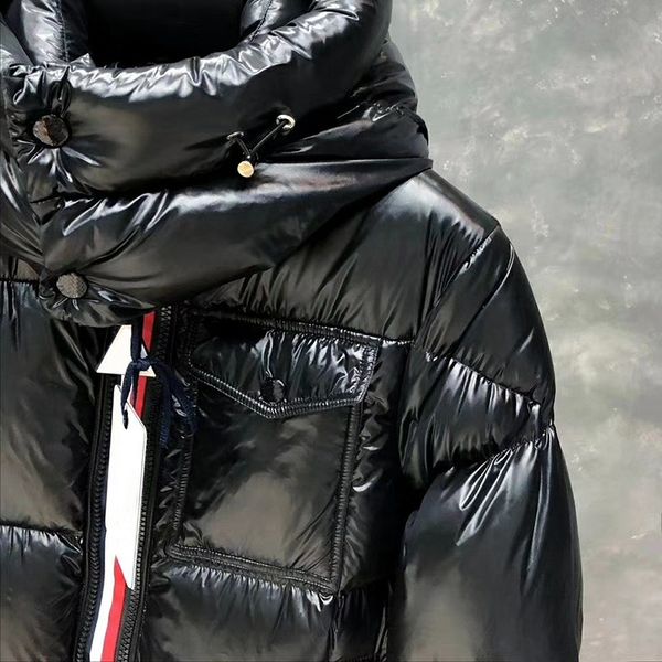 designer brand men's and women's winter outdoor sports down jacket windproof parker long leather collar hat warm real wolf fur whi, Black
designer brand men's and women's winter outdoor sports down jacket windproof parker long leather collar hat warm real wolf fur whi, Black
