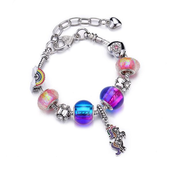 1pcs exquisite cute colored pony snake bone chain adapting to women european charm bracelet diy jewelry making gifts, Golden;silver
1pcs exquisite cute colored pony snake bone chain adapting to women european charm bracelet diy jewelry making gifts, Golden;silver