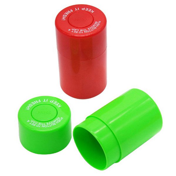 1pc vacuum sealed jar pill box push type storage tank for pill food spice container storage pill bottle color random
1pc vacuum sealed jar pill box push type storage tank for pill food spice container storage pill bottle color random