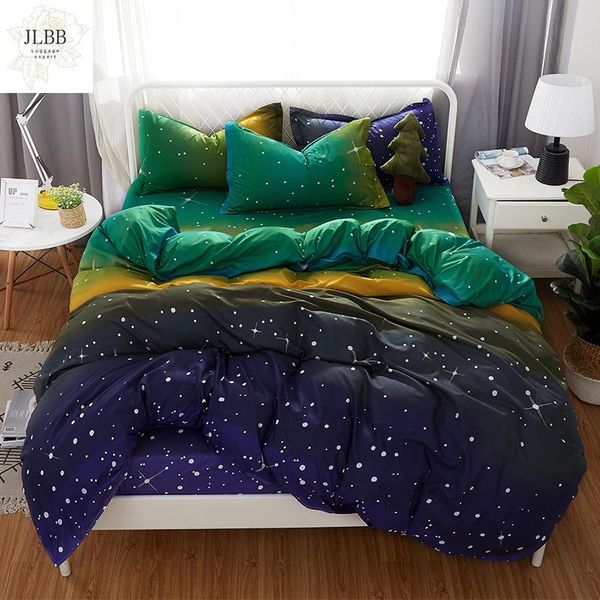 bedding sets blue yellow green gradient color set duvet cover quilt starry sky stars bed sheet pillow cases home textiles
bedding sets blue yellow green gradient color set duvet cover quilt starry sky stars bed sheet pillow cases home textiles