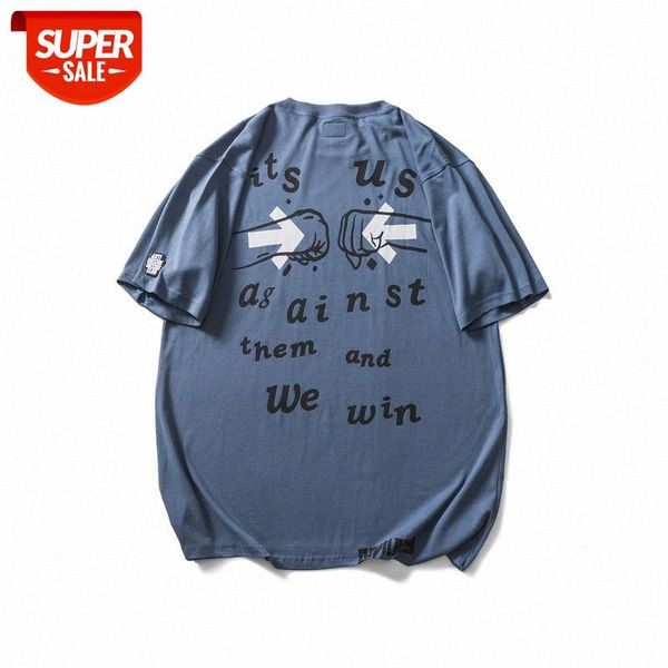 mansclot letter fist print round neck short sleeve t-shirt male half #sv47, White;black
mansclot letter fist print round neck short sleeve t-shirt male half #sv47, White;black