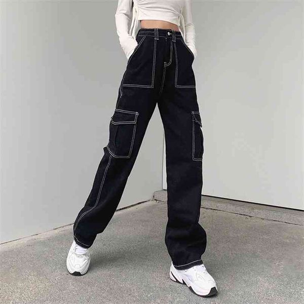jmprs pockets patchwork women baggy jeans fashion y2k streetwear 100% cotton denim pants loose cargo harajuku black trousers 210922, Blue
jmprs pockets patchwork women baggy jeans fashion y2k streetwear 100% cotton denim pants loose cargo harajuku black trousers 210922, Blue