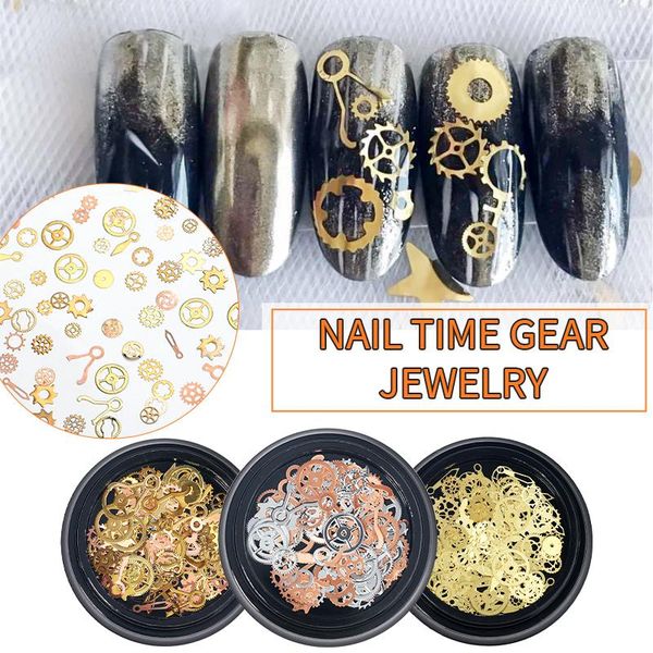 nail art decorations 1 box manicure diy time gear screw metal punk mechanical rivet mixed jewelry 3d metaldecoration, Silver;gold
nail art decorations 1 box manicure diy time gear screw metal punk mechanical rivet mixed jewelry 3d metaldecoration, Silver;gold
