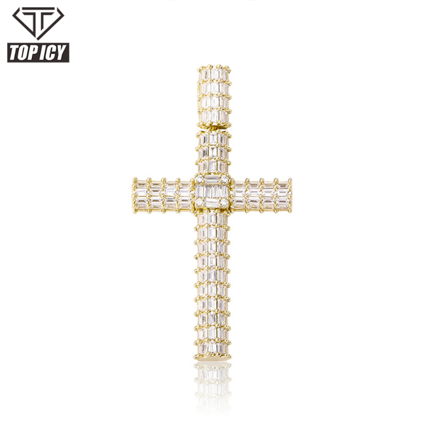 pendant necklaces icy hip hop gold cross necklace baguette diamonds iced out mens jesus jewelry, Silver
pendant necklaces icy hip hop gold cross necklace baguette diamonds iced out mens jesus jewelry, Silver