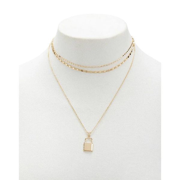 pendant necklaces lock y necklace simple cute long multilayer chain fashion jewelry women girls gift for her, Silver
pendant necklaces lock y necklace simple cute long multilayer chain fashion jewelry women girls gift for her, Silver