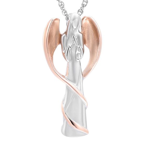 pendant necklaces angel wing fairy bless cremation stainless steel urn necklace for human /pets ashes keepsake memorial jewelry, Silver
pendant necklaces angel wing fairy bless cremation stainless steel urn necklace for human /pets ashes keepsake memorial jewelry, Silver