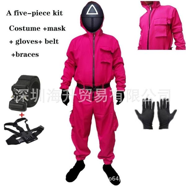 hats, scarves & gloves sets squid game full set of gear high restore costume mask belt braces, Blue;gray
hats, scarves & gloves sets squid game full set of gear high restore costume mask belt braces, Blue;gray