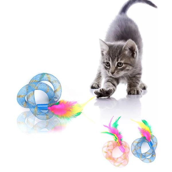 cat toys 2pcs cute spring feather springs toy interactive playing for kitten pet accessories
cat toys 2pcs cute spring feather springs toy interactive playing for kitten pet accessories