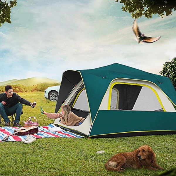 new 3-5 person automatic camping tent vinyl anti-uv double layer waterproof easy setup outdoor hiking travel big tent 3 seasons
new 3-5 person automatic camping tent vinyl anti-uv double layer waterproof easy setup outdoor hiking travel big tent 3 seasons