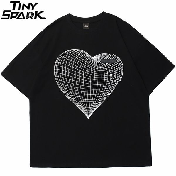 men hip hop streetwear tshirt broken heart print t shirt harajuku cotton casual summer short sleeve t-shirt black tees 210716, White;black
men hip hop streetwear tshirt broken heart print t shirt harajuku cotton casual summer short sleeve t-shirt black tees 210716, White;black