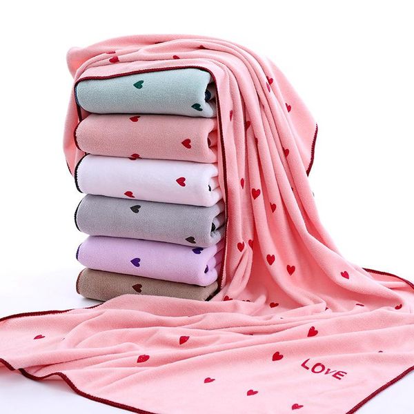 towel love print large bath super soft luxury microfibe absorbent quick-drying for home el bathroom 70*140cm
towel love print large bath super soft luxury microfibe absorbent quick-drying for home el bathroom 70*140cm