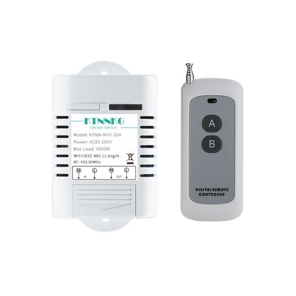 smart home control 433mhz 110v-220v 30a water heater wifi switch wireless light 1ch remote relay receiver ewelink app with rf
smart home control 433mhz 110v-220v 30a water heater wifi switch wireless light 1ch remote relay receiver ewelink app with rf