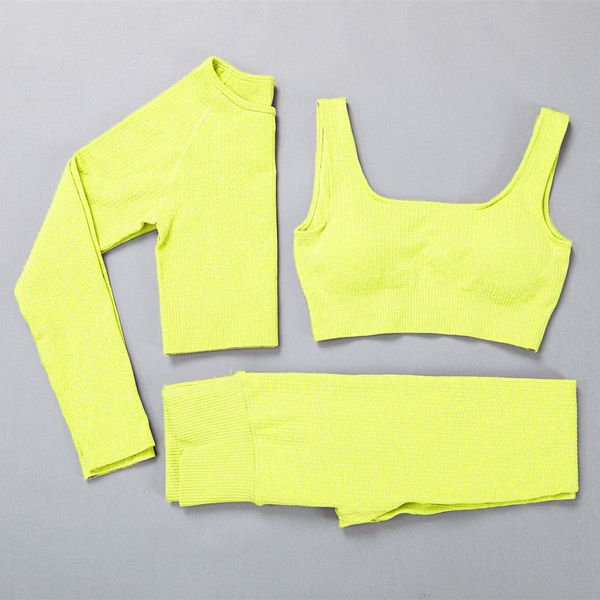 3pcs/set seamless fitness women yoga suit high stretchy workout sport set padded sports bra high waist sports legging gym set, White;red
3pcs/set seamless fitness women yoga suit high stretchy workout sport set padded sports bra high waist sports legging gym set, White;red