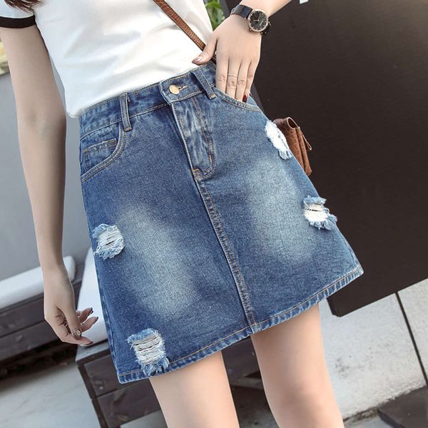 hip hop spring denim women's 2021 net and summer new red waist thin show high fashion age reduction hole a-line short skirt k, Blue
hip hop spring denim women's 2021 net and summer new red waist thin show high fashion age reduction hole a-line short skirt k, Blue