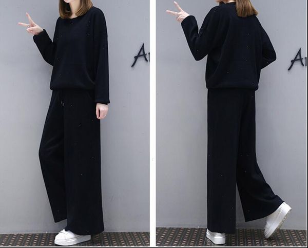 1 set 2 pieces new autumn womens suit fashion casual suit slim professional suit wide leg pants, Gray
1 set 2 pieces new autumn womens suit fashion casual suit slim professional suit wide leg pants, Gray