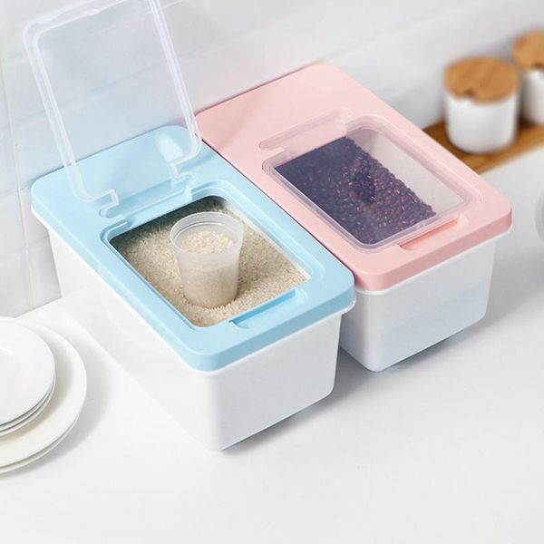 storage bottles & jars rice container moisture-proof food grain box bucket multifunctional flip-household
storage bottles & jars rice container moisture-proof food grain box bucket multifunctional flip-household