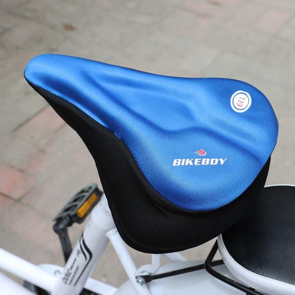 bike saddles 1pc bicycle 3d soft thickened saddle cover silicone sponge seat cycle gel breathable cycling hiking cushion mat
bike saddles 1pc bicycle 3d soft thickened saddle cover silicone sponge seat cycle gel breathable cycling hiking cushion mat