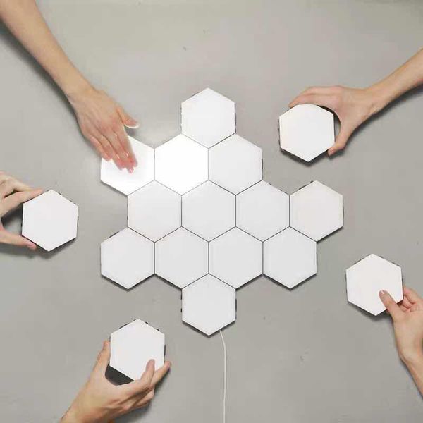 touch-sensitive led wall light white creative modern hexagon combination wall lamp for living bedroom bedside exhibition hall
touch-sensitive led wall light white creative modern hexagon combination wall lamp for living bedroom bedside exhibition hall