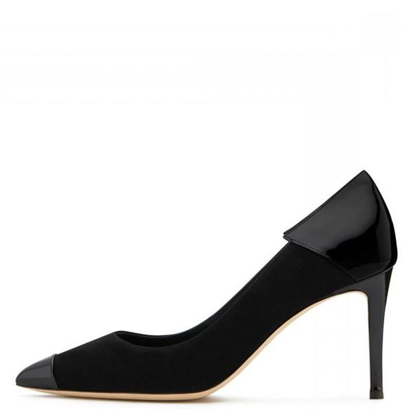 dress shoes lucky2021 stitching suede black patent leather pointed feet slim high heel fashion business wear single banquet party wome
dress shoes lucky2021 stitching suede black patent leather pointed feet slim high heel fashion business wear single banquet party wome