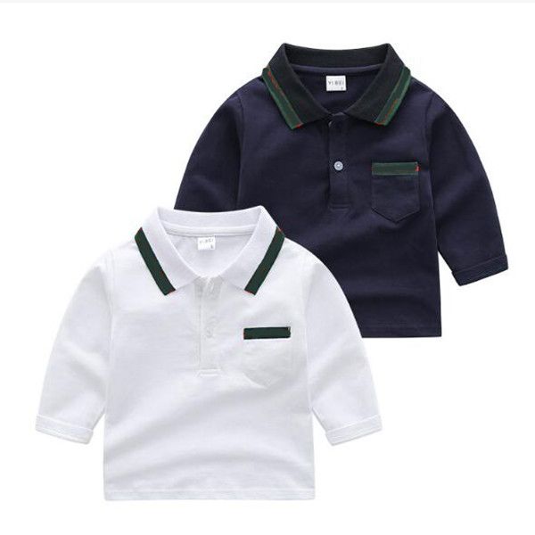 childen's girls t-shirt 2022 spring new fashion cotton girl long sleeve lapel white polo shirt designer boys kids sports casual t-shirt, Blue
childen's girls t-shirt 2022 spring new fashion cotton girl long sleeve lapel white polo shirt designer boys kids sports casual t-shirt, Blue