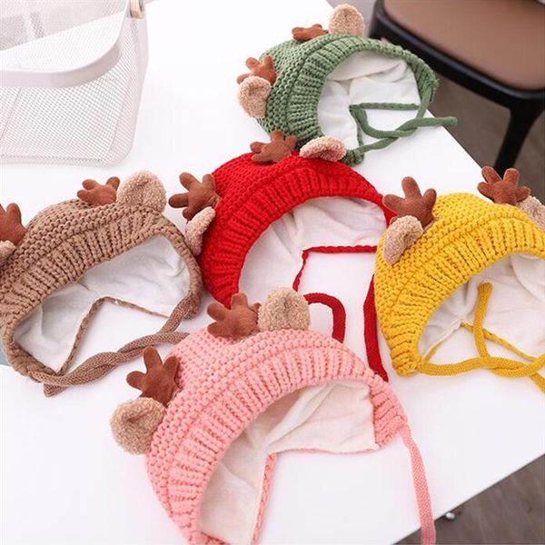party hats 1pc autumn and winter baby boys girls knitted hat christmas antler headgear
party hats 1pc autumn and winter baby boys girls knitted hat christmas antler headgear