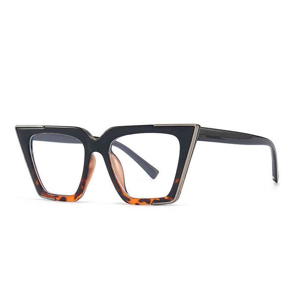sunglasses fashion trend cat's eye glasses modern charm anti blue light flat lens, White;black
sunglasses fashion trend cat's eye glasses modern charm anti blue light flat lens, White;black