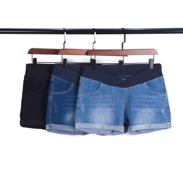 maternity bottoms elastic low waist shorts cuffs denim pregnant women's capris pants summer fashion clothes for pregnancy clothing, White
maternity bottoms elastic low waist shorts cuffs denim pregnant women's capris pants summer fashion clothes for pregnancy clothing, White