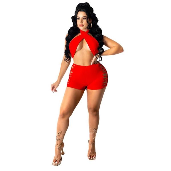 women's tracksuits red 2 piece set track suit co ord summer women 2021 shorts sets halter neck sleeveless backless crop short, Gray
women's tracksuits red 2 piece set track suit co ord summer women 2021 shorts sets halter neck sleeveless backless crop short, Gray