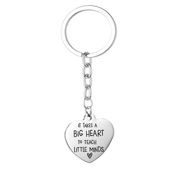 keychains thanks presenting polished words on teacher's day souvenir anniversary gifts heart keyring charming stainless steel, Silver
keychains thanks presenting polished words on teacher's day souvenir anniversary gifts heart keyring charming stainless steel, Silver