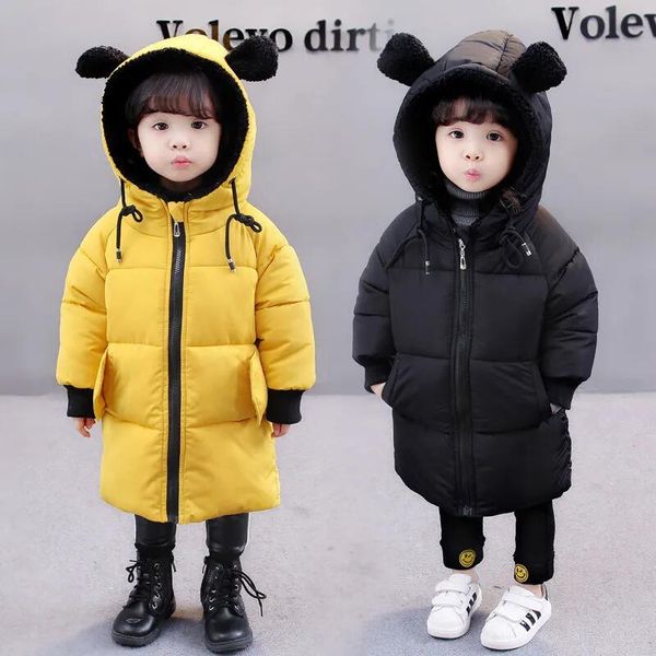 winter 2-7y baby girls boys long coat for children jackets kids clothes thicken warm hooded cotton cartoon bear jacket for boys, Blue;gray
winter 2-7y baby girls boys long coat for children jackets kids clothes thicken warm hooded cotton cartoon bear jacket for boys, Blue;gray