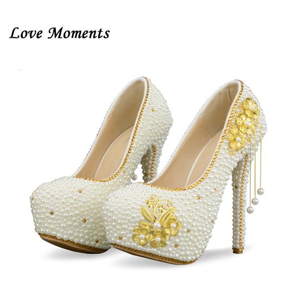 dress shoes arival 2021 red pearl china style bride wedding thin heel platform woman bridal party round toe pumps, Black
dress shoes arival 2021 red pearl china style bride wedding thin heel platform woman bridal party round toe pumps, Black