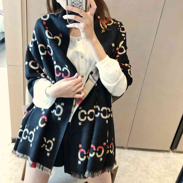 winter new style temperament letter cashmere like scarf women's double-sided printing shawl thickened warm collar dual-purpose, Blue;gray
winter new style temperament letter cashmere like scarf women's double-sided printing shawl thickened warm collar dual-purpose, Blue;gray