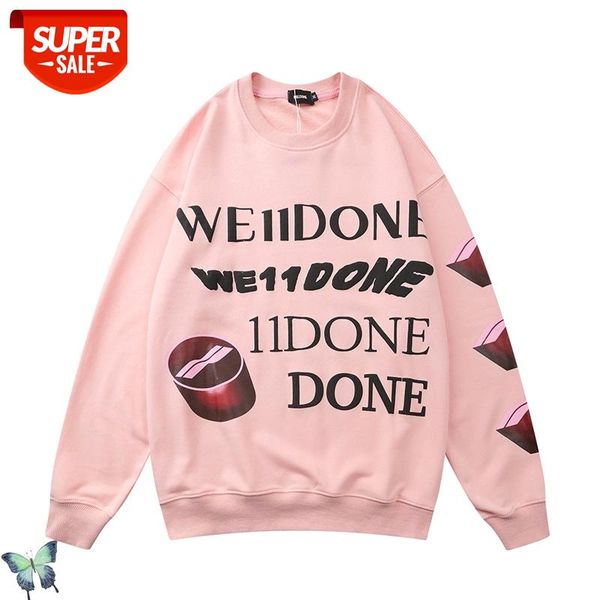 autumn winter welldone sweater pullover men women 100% cotton cotton we 11 done letter printing terry sweatshirt #ev9j, Black
autumn winter welldone sweater pullover men women 100% cotton cotton we 11 done letter printing terry sweatshirt #ev9j, Black