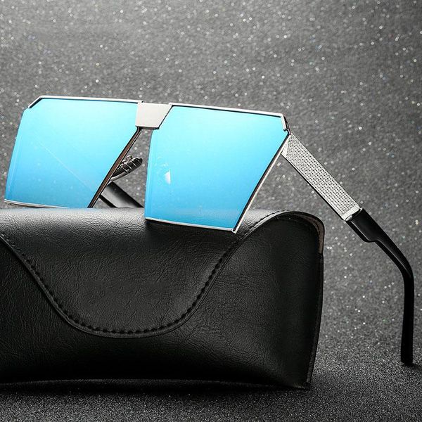 sunglasses fashion oversized design women coating mirror square sun glasses uv400 shades eyewear, White;black
sunglasses fashion oversized design women coating mirror square sun glasses uv400 shades eyewear, White;black