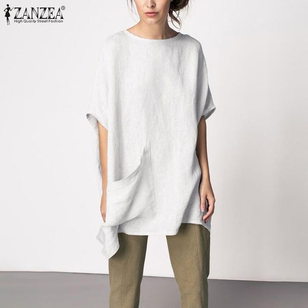 irregualr hem blouse cotton linen zanzea women summer blouse casual solid blouses vintage o neck chemise fashion blusas 5xl, White
irregualr hem blouse cotton linen zanzea women summer blouse casual solid blouses vintage o neck chemise fashion blusas 5xl, White