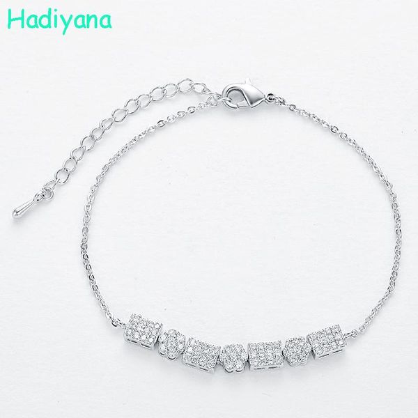 charm bracelets hadiyana fashionjewelry bracelet with cubic zirconia personality round and square adjustable for women br424-c, Golden;silver
charm bracelets hadiyana fashionjewelry bracelet with cubic zirconia personality round and square adjustable for women br424-c, Golden;silver