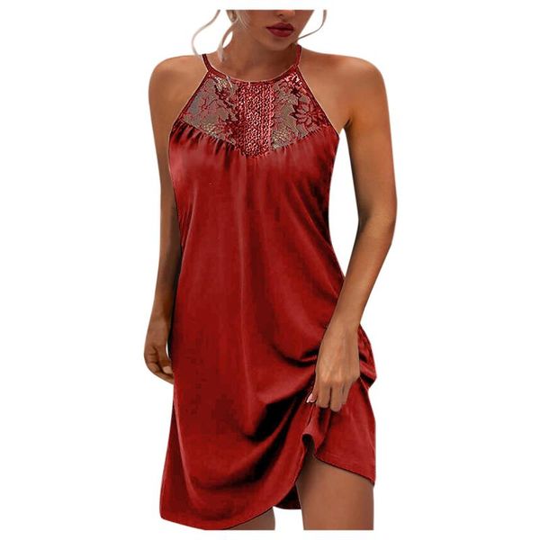 casual dresses party sukienki letnie boho dlugie women's solid color lace sleeve halter neck strapless dress red fashion, Black;gray
casual dresses party sukienki letnie boho dlugie women's solid color lace sleeve halter neck strapless dress red fashion, Black;gray