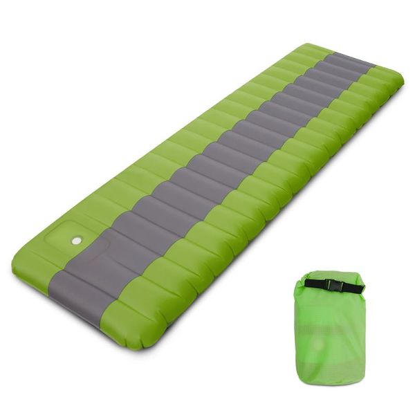 outdoor pads air sleeping pad inflating ground mat camping mattress backpacking hiking traveling with built-in foot pump
outdoor pads air sleeping pad inflating ground mat camping mattress backpacking hiking traveling with built-in foot pump