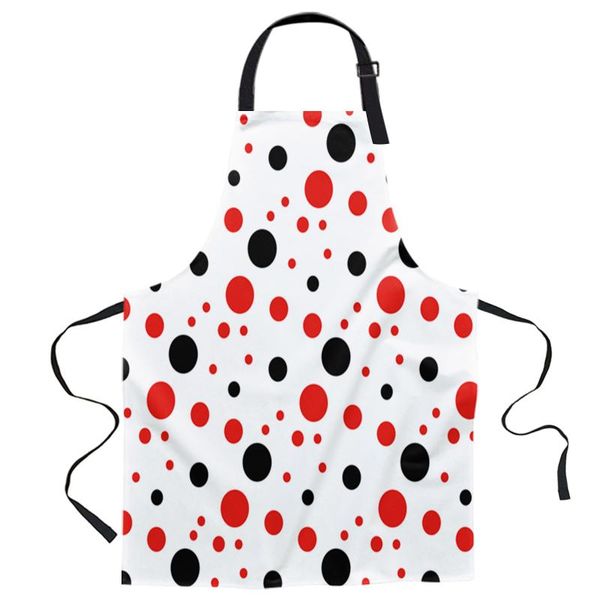 aprons red and black dots white printed kitchen cooking baking canvas sleeveless for women man kids home delantal cocina
aprons red and black dots white printed kitchen cooking baking canvas sleeveless for women man kids home delantal cocina